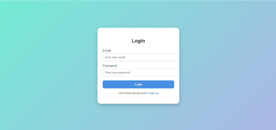 Login Page