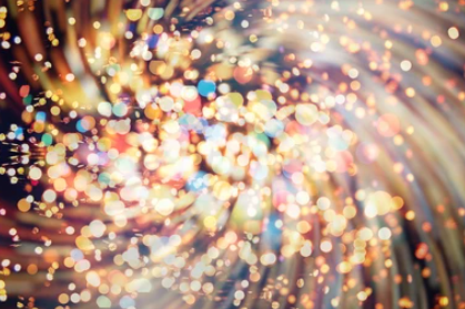 Burst of color and confetti